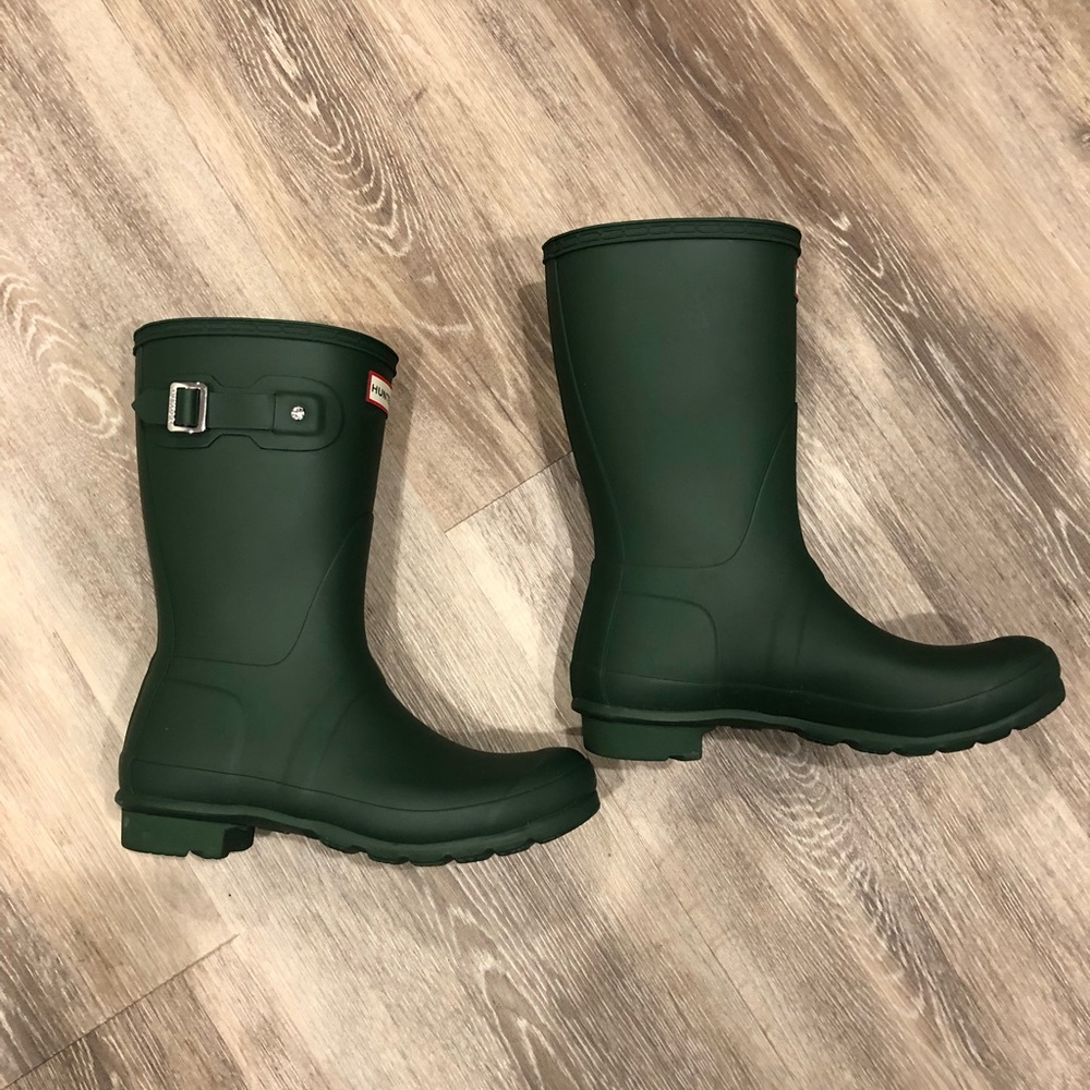 Green Short Hunter Boots